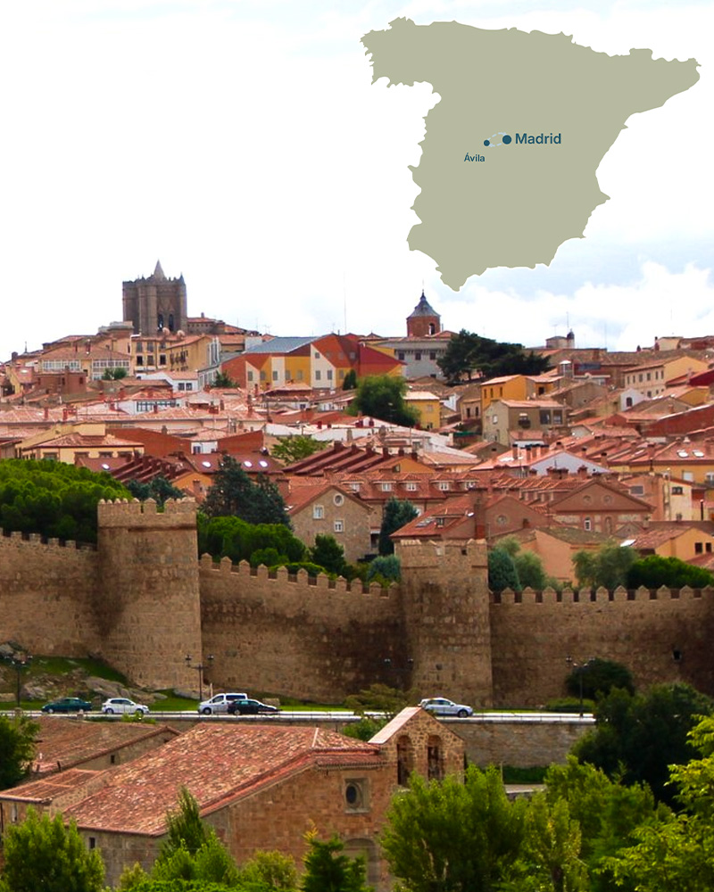 ruta Madrid a Avila