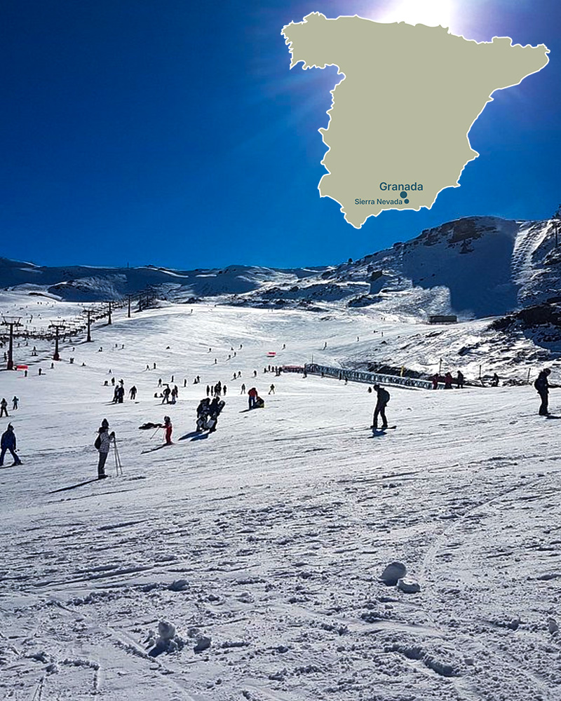 ruta Granada- Sierra Nevada